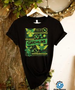 Gremlins Three Rules Schematics Horror Movie Trending Unisex T Shirt