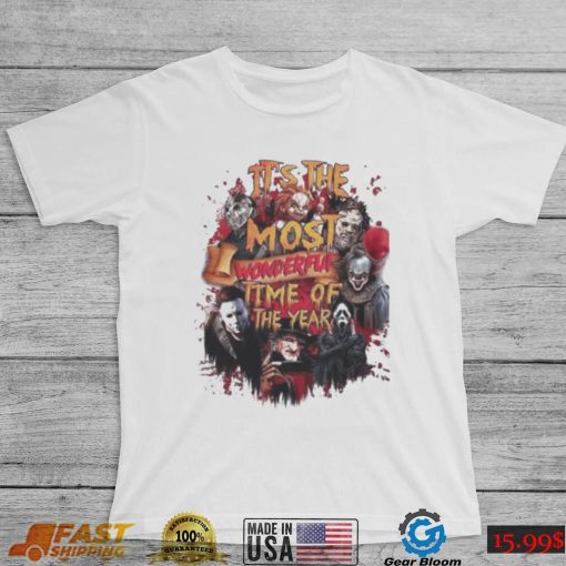 It’s The Most Wonderful Time Of The Year Horror Character Chucky T Shirt