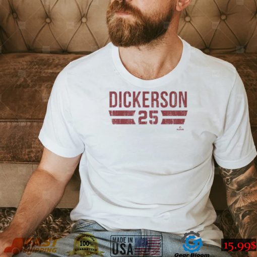 Official Corey Dickerson 25 St. Louis Cardinals shirt