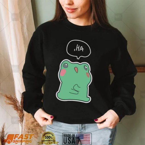 Ha the little Froggy art shirt