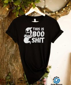 Halloween trick or treat spooky ghost this is boo shit shirt