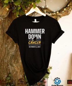 Hammer Down Cancer Purdue Boilermakers 2022 Shirt