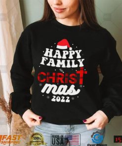 Happy Family Christma 2022 Family Christmas T Shirt