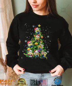 Happy Minions Christmas Tree T Shirt