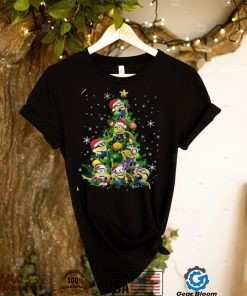 Happy Minions Christmas Tree T Shirt