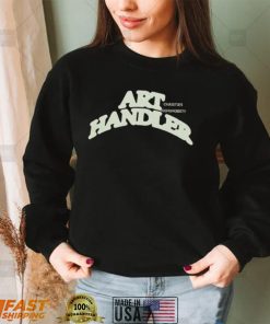 Christie’s X Highsnobiety art Handler logo shirt