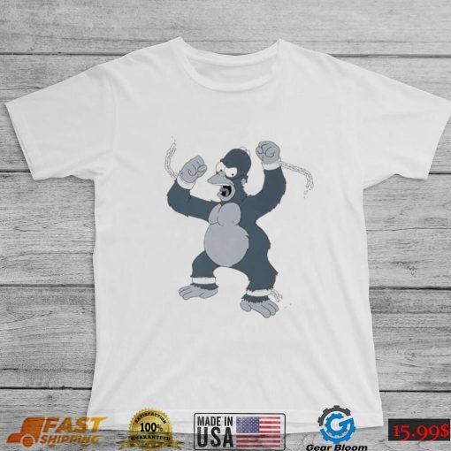 Homer Simpson X King Kong King Homer cartoon shirt