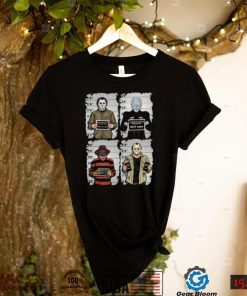 Horror Mugshot Movie Characters T Shirt