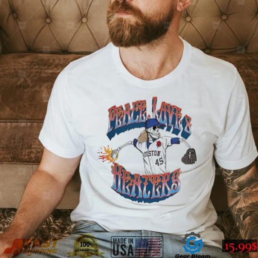 Houston Astros Skeleton Peace love heaters shirt