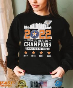 Houston Astros World Series Champions 2017 2022 Shirt