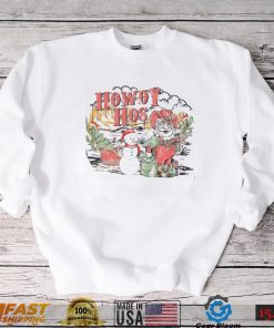 Howdy Hos Christmas Santa Cowboy T Shirt