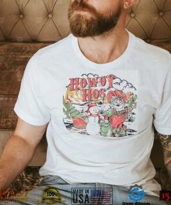 Howdy Hos Christmas Santa Cowboy T Shirt