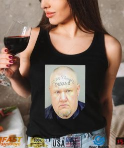 Hubert Leverich’s Insane face tattoo photo shirt