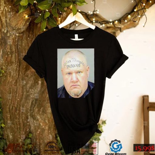 Hubert Leverich’s Insane face tattoo photo shirt