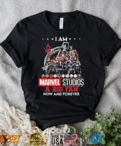 I Am Marvel Studios A Big Fan Now And Forever Signatures Shirt