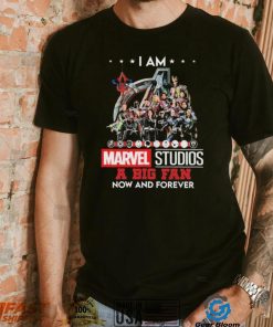 I Am Marvel Studios A Big Fan Now And Forever Signatures Shirt