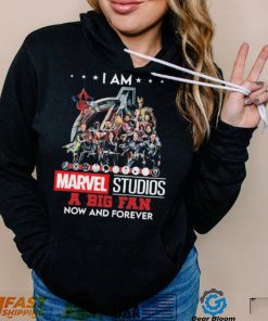 I Am Marvel Studios A Big Fan Now And Forever Signatures Shirt