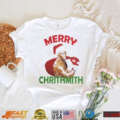 Mike Tyson Christmas Chritmith Xmax Slogan shirt