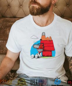 Chainsaw Man X Snoopy and Charlie Brown shirt