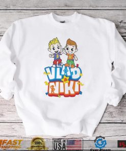 Colorful design vlad and nikI shirt