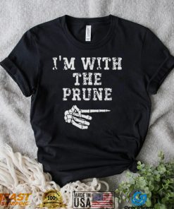 I’m with the prune point matching shirt