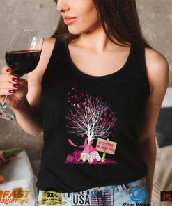 In October We Wears Pink Sugar Skull Breast Cancer Halloween T Shirt