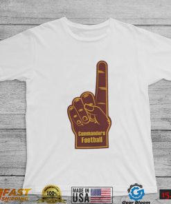 Winning Symbol Washington Commanders Football Foam Finger shirt