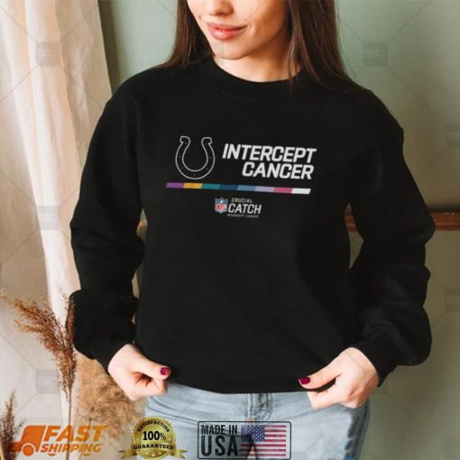 Intercept Cancer Crucial Catch Colts Hoodie