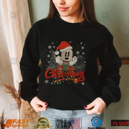 Vintage Disney Christmas Mickey And Minnie, Merry Christmas Sweatshirt