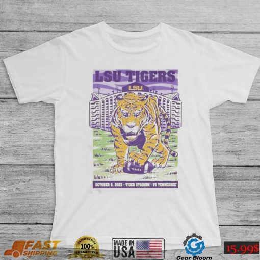 Tennessee Volunteers Vs. Lsu Tigers Game Day 2022 T shirt