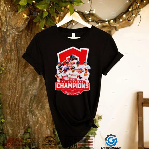 Cleveland Guardians team 2022 AL Central Champions sport shirt