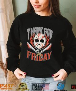 Jason Voorhees Thank God It’s Friday Halloween Shirt