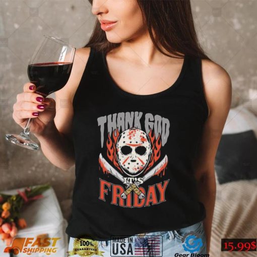 Jason Voorhees Thank God It’s Friday Halloween Shirt