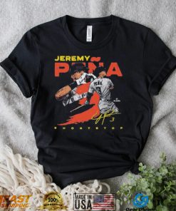 Jeremy Pena Houston Astros Double Shotstop Signature Shirt