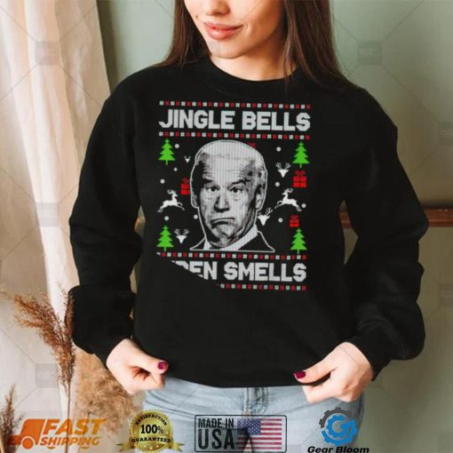 Jingle bells Biden smells ugly Christmas 2022 shirt