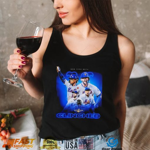 New York Mets 2022 Postseason Clinched Shirt