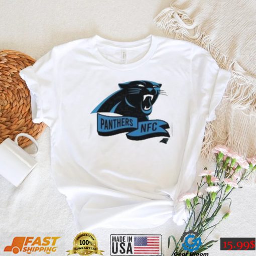 Carolina panthers new era cream sideline chrome shirt