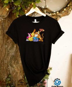 Winnie the Pooh characters reading book cartoon 2022 shirt