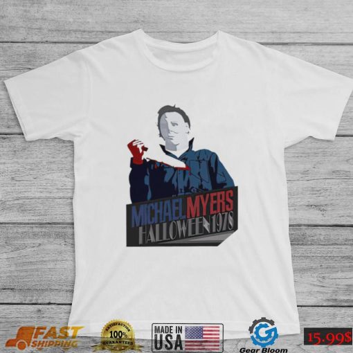 Michael Myers Halloween 1978 retro art shirt