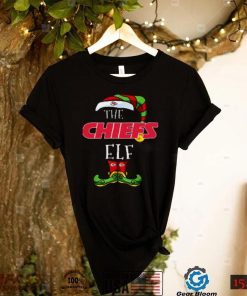 Kansas City Chiefs Christmas ELF T Shirt Funny NFL Xmas