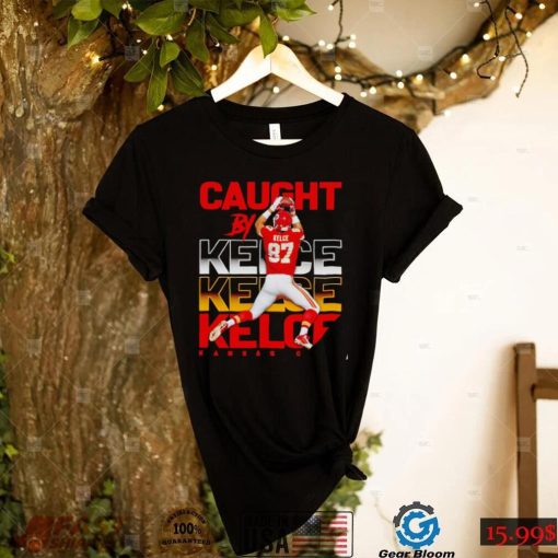 Kansas City Chiefs caught by Travis Kelce shirt