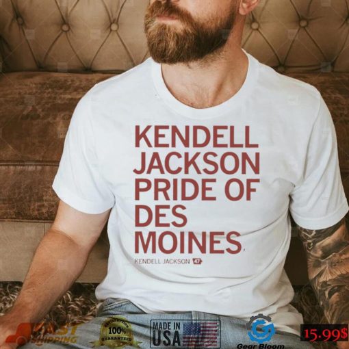 Kendell Jackson pride of Des Moines State shirt