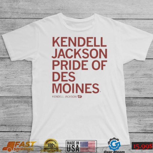 Kendell Jackson pride of Des Moines State shirt