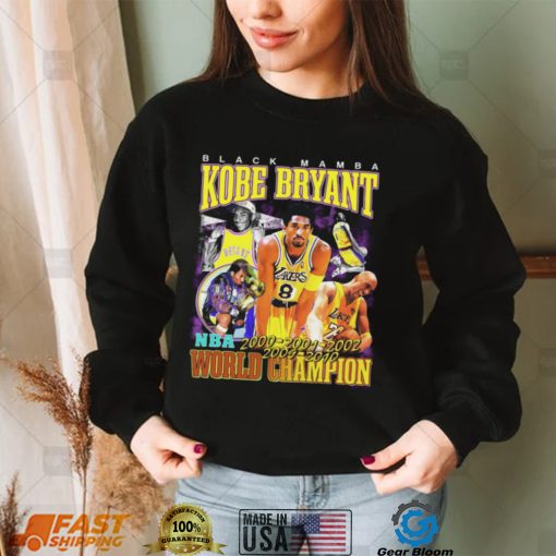 Kobe Bryant World Champion T Shirt