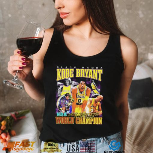 Kobe Bryant World Champion T Shirt