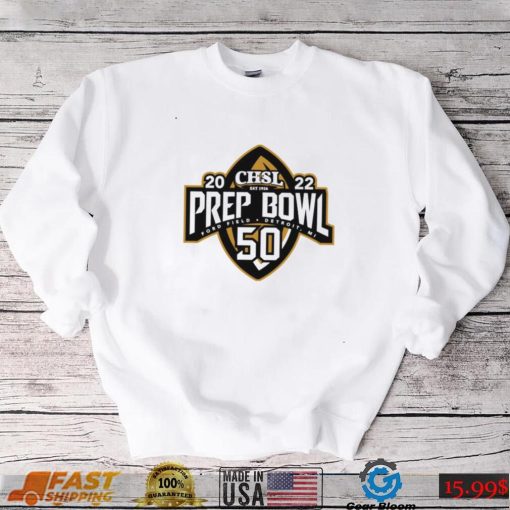 Screenshot2022 CHSL Prep Bowl Ford Field Detroit Mi 50th logo shirt