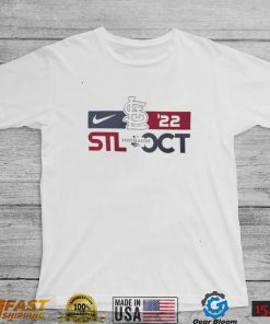 St. Louis Cardinals Nike 2022 Postseason STL OCT logo shirt