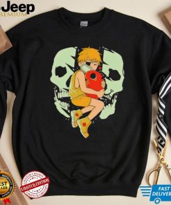 Chainsaw Man best friends skull cartoon shirt