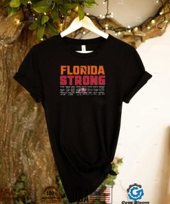 Official Tampa Bay Buccaneers Florida Strong Signatures shirt