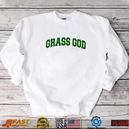 Grass God Green note shirt